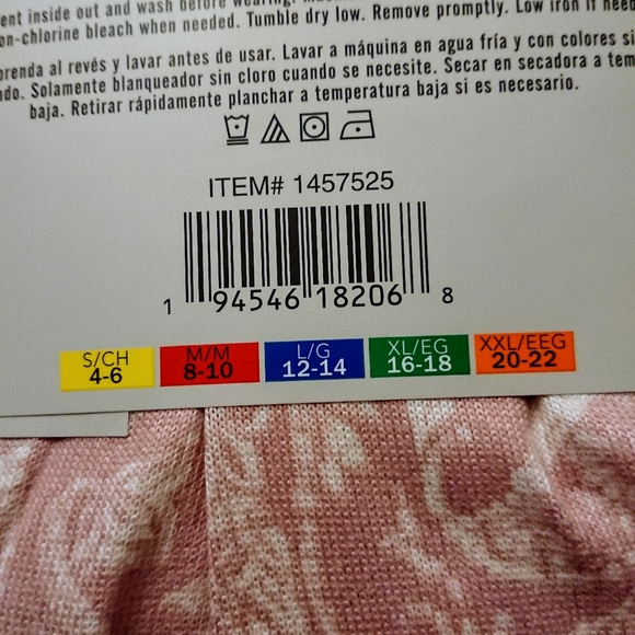 Lucky	🍀Brand Pajama set! 4 piece tank, tee, shorts, and pants size Med - Picture 7 of 12